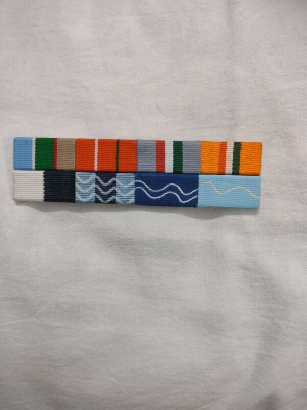 8A Ribbon 8 ka set Indian Coast Guard