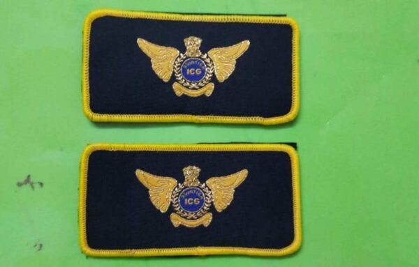 Digital Camouflage Dress Aviation surface badge Indian Coast Guard