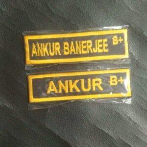 New Pattern FRAO Name tally Indian Coast Guard,