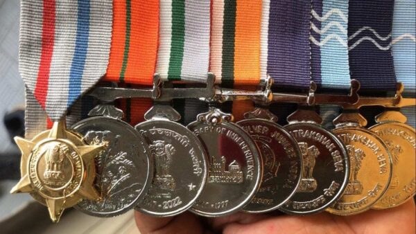 No. 2 Medal 8 ka set Indian Coast Guard