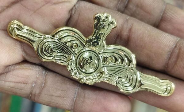 Surface badge (hollow) Indian Coast Guard